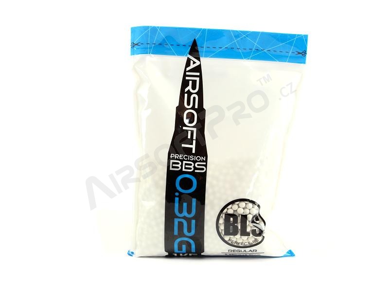 Airsoft BBs BLS Precision Grade 0,32 g | 3120 pcs | 1 kg - white [BLS]