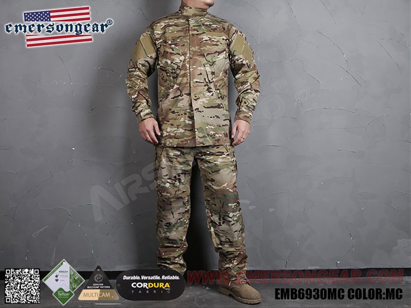 Ensemble d'uniformes BLUE Label Field Tactical R6 - Multicam, taille L [EmersonGear]