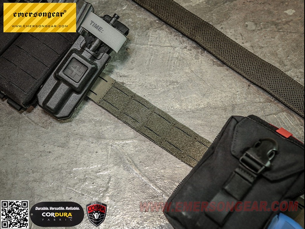 LCS Combat belt - Ranger Green, S size [EmersonGear]