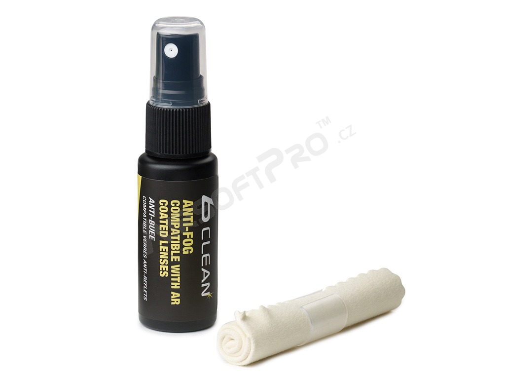 Kit anti-buée B-Clean B300 avec chiffon de chamois (PACFAR3) - 30 ml [Bollé]