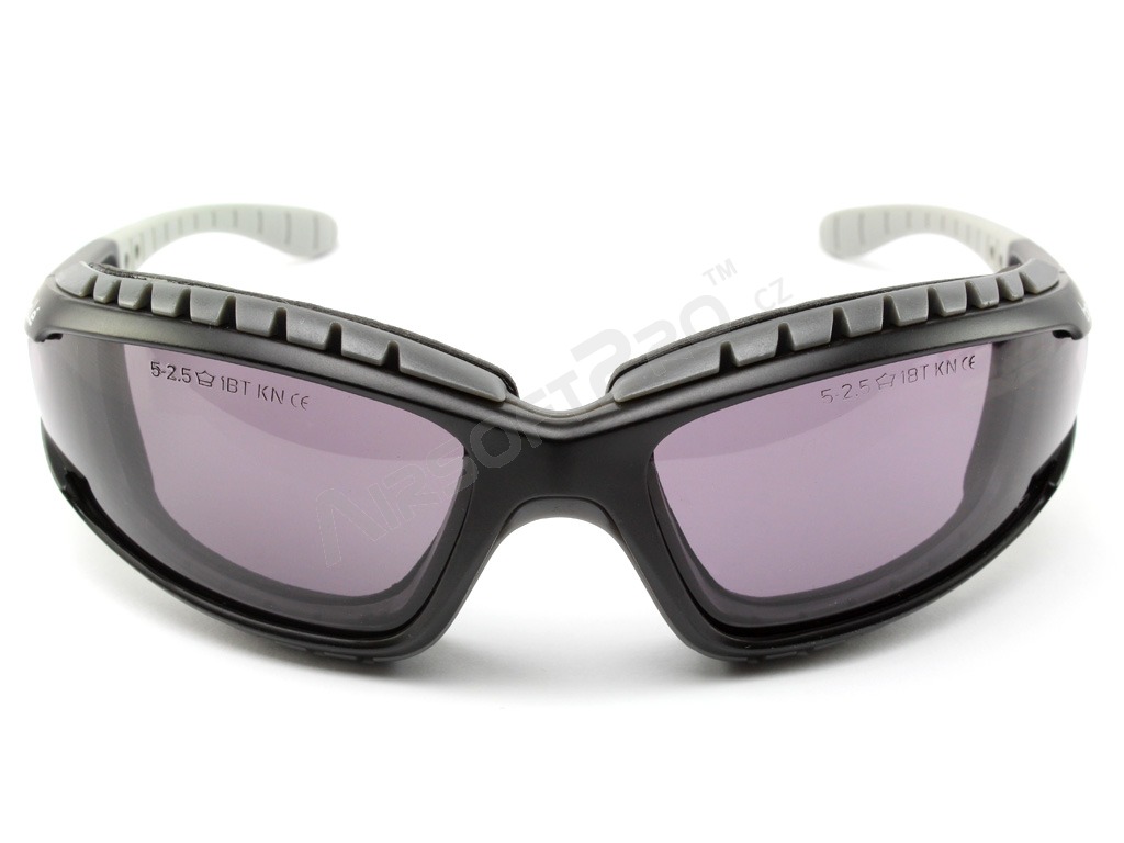 Ballistic glasses TRACKER KIT Platinum (TRACPSF) black - smoke grey [Bollé]