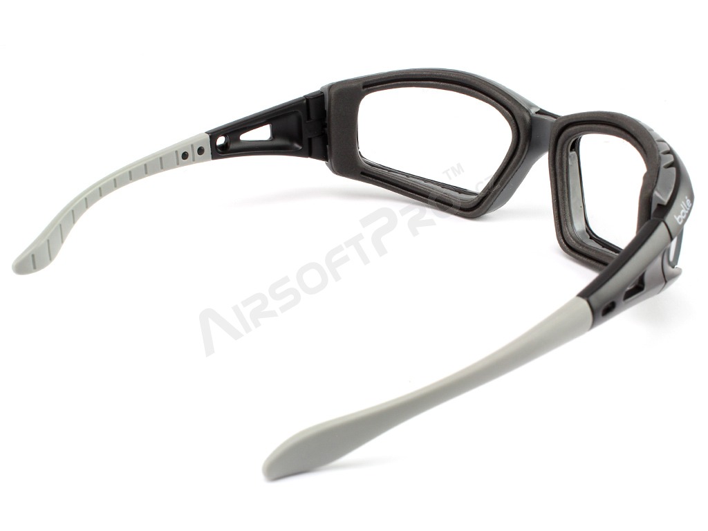 Střelecké brýle TRACKER Platinum (TRACPSI) černé - čiré [Bollé]