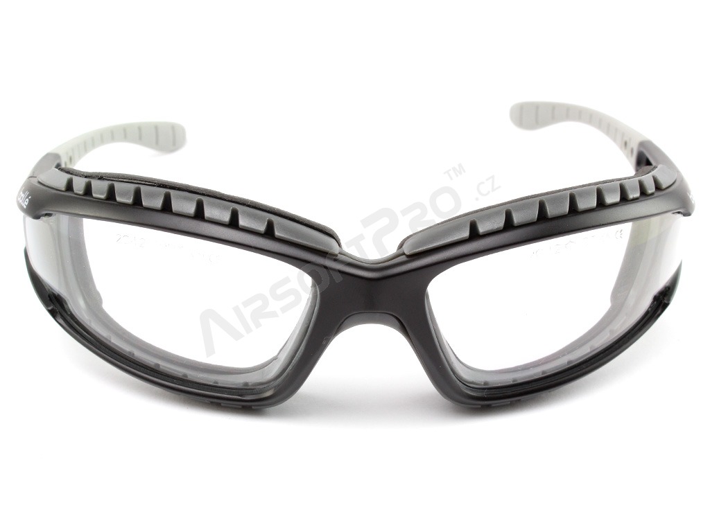 Ballistic glasses TRACKER KIT Platinum (TRACPSI) black - clear [Bollé]