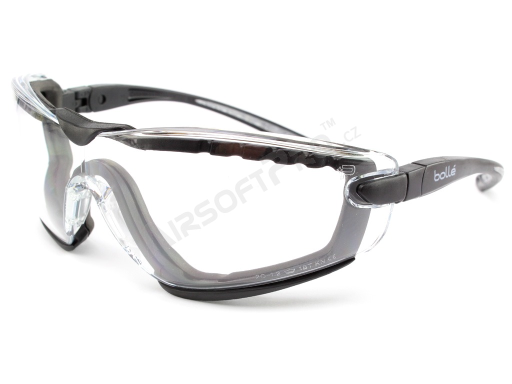 Safety glasses COBRA Platinum (COBFTPSI) black - clear [Bollé]