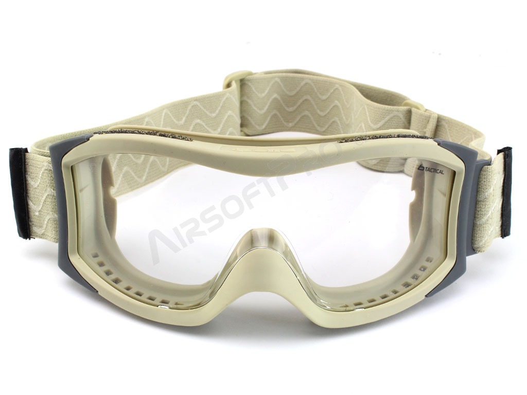 Taktické brýle X1000 Platinum (X1NSTDI) béžové - čiré [Bollé]