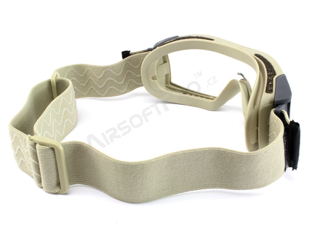 Tactical goggle X1000 Platinum (X1NSTDI) beige - clear [Bollé]