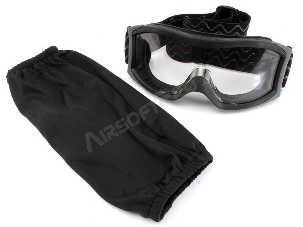 Tactical goggle X1000 Platinum (X1NSTDI) black - clear [Bollé]