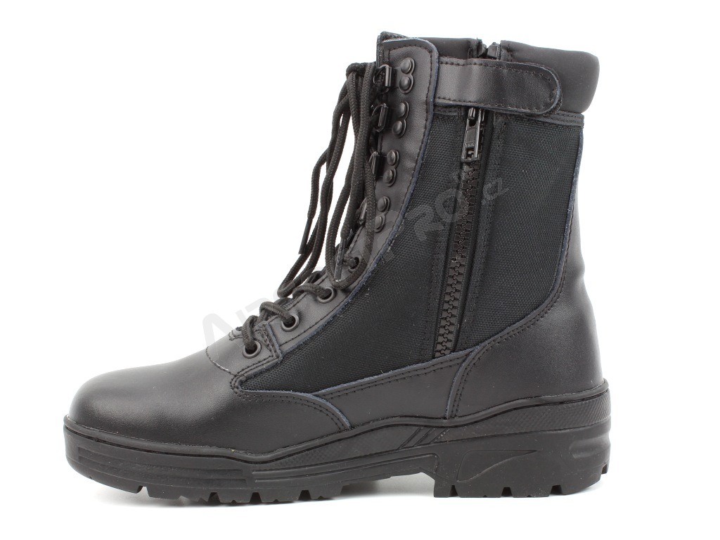 Sniper Pro boots with YKK zipper - Black, size 46 [Fostex Garments]
