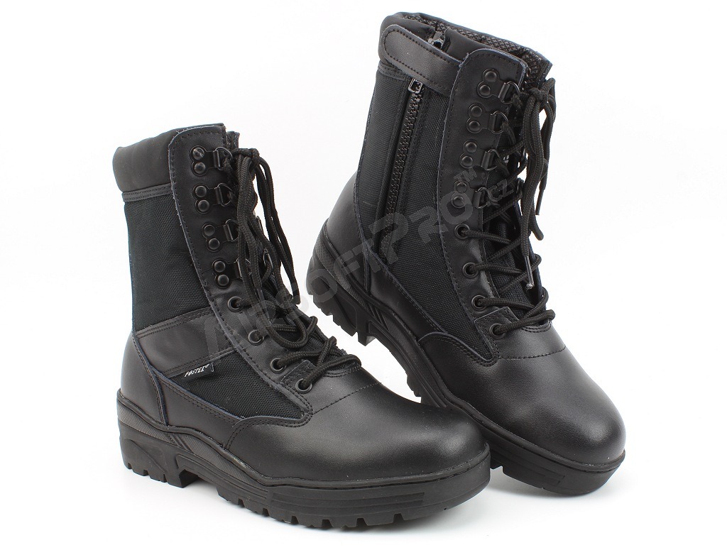 Sniper Pro boots with YKK zipper - Black, size 37 [Fostex Garments]