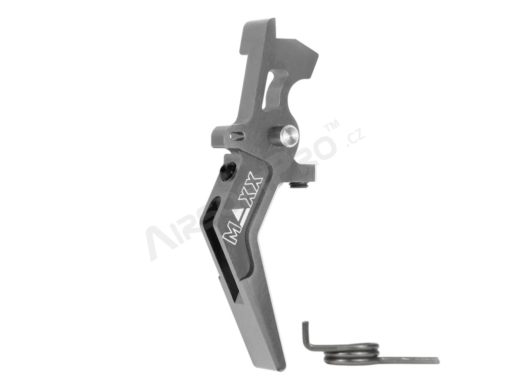 CNC Aluminum Advanced Speed Trigger (Style A) for M4 - titan [MAXX Model]
