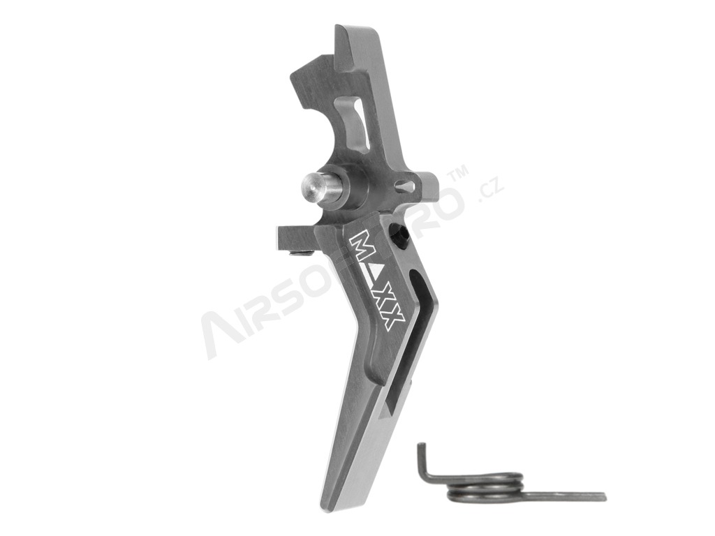 CNC Aluminum Advanced Speed Trigger (Style A) for M4 - titan [MAXX Model]