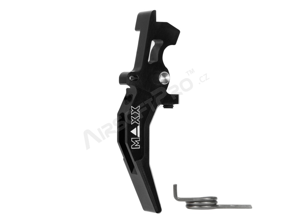 CNC Aluminum Advanced Speed Trigger (Style C) for M4 - black [MAXX Model]