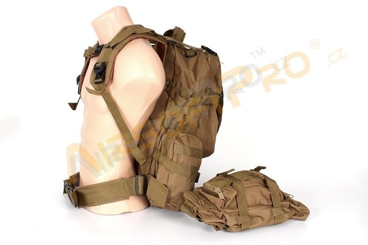 45L Combat combine backpack bag - Coyote Brown [A.C.M.]