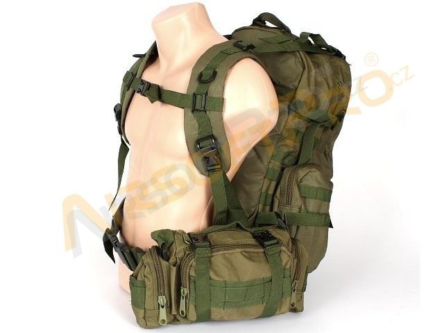 Army batoh 45L - olivový, kombinovaný [A.C.M.]