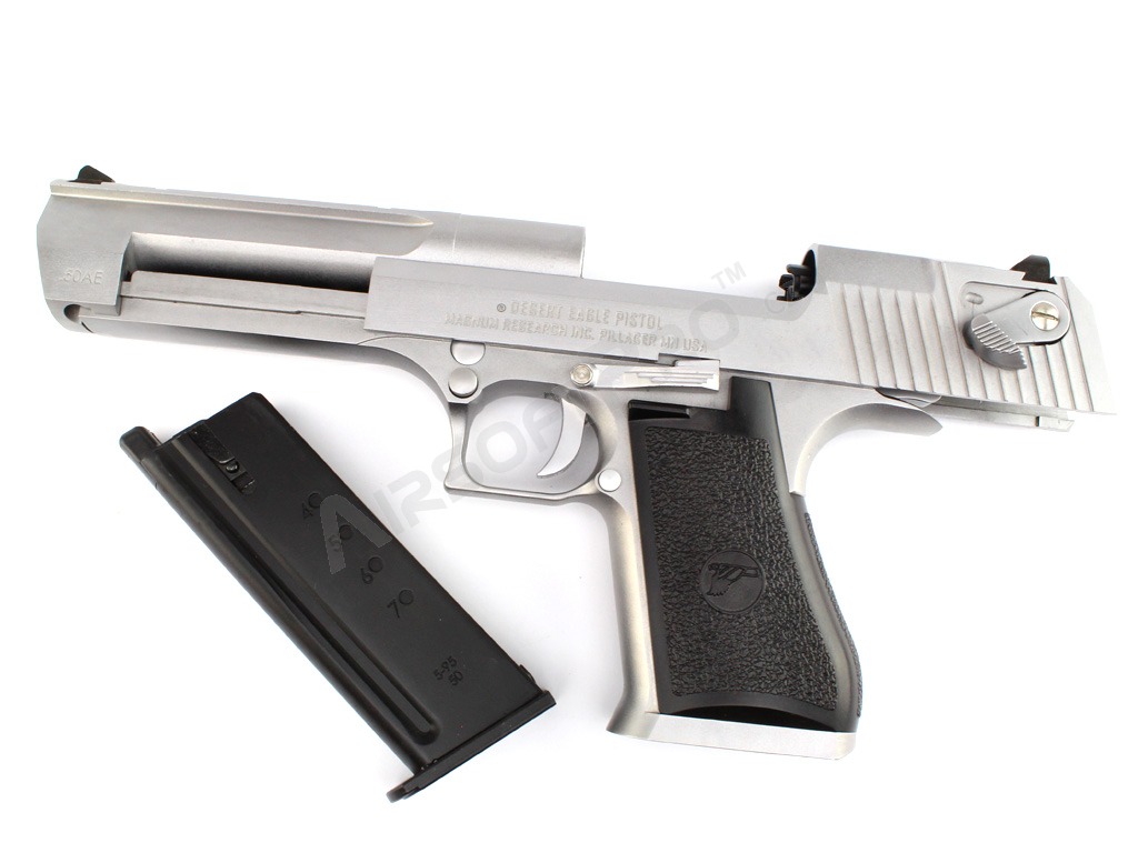 Airsoft pistol DE .50AE GBB, metal slide, blowback - silver [WE]