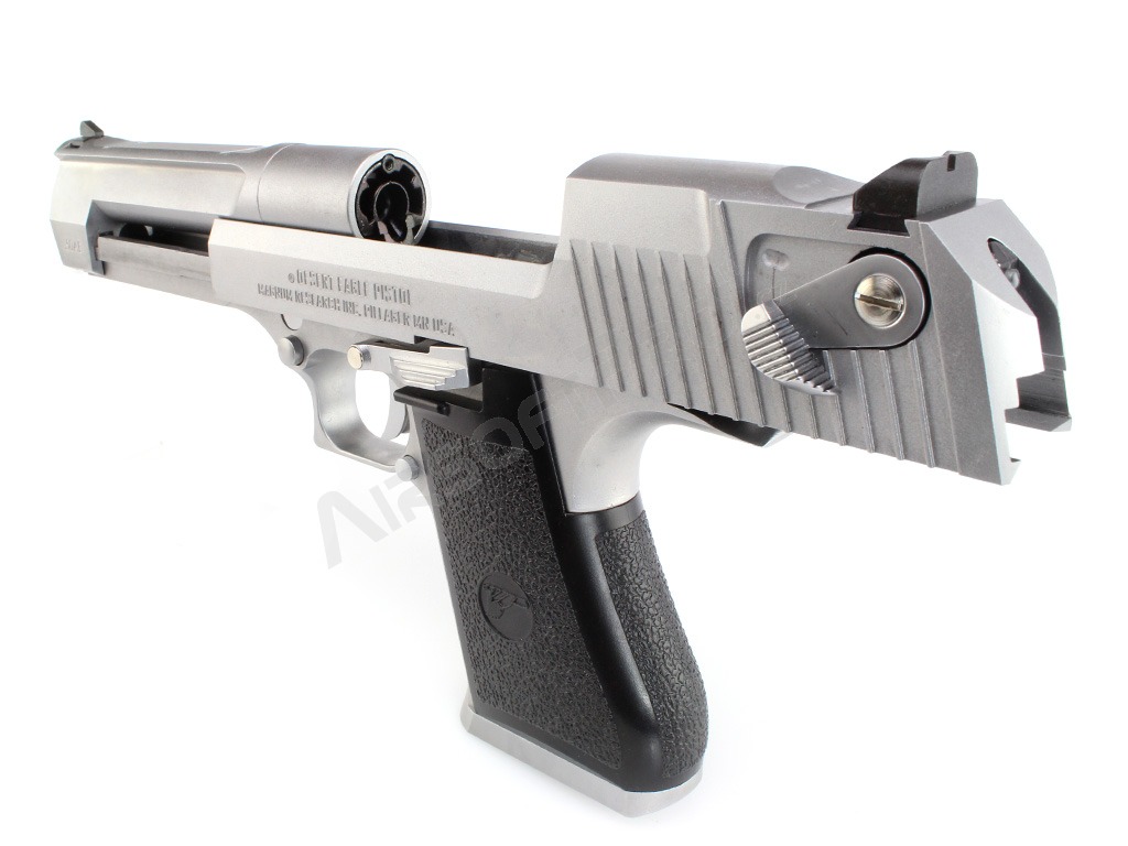 Airsoft pistol DE .50AE GBB, metal slide, blowback - silver [WE]