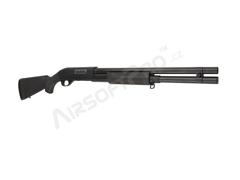 Airsoft shotgun M870 with the solid NYLON stock, long, METAL (CM.350LMN) [CYMA]