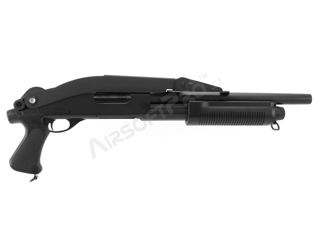 Airsoft M870 shotgun with the folding stock, short, metal (CM.352M) [CYMA]