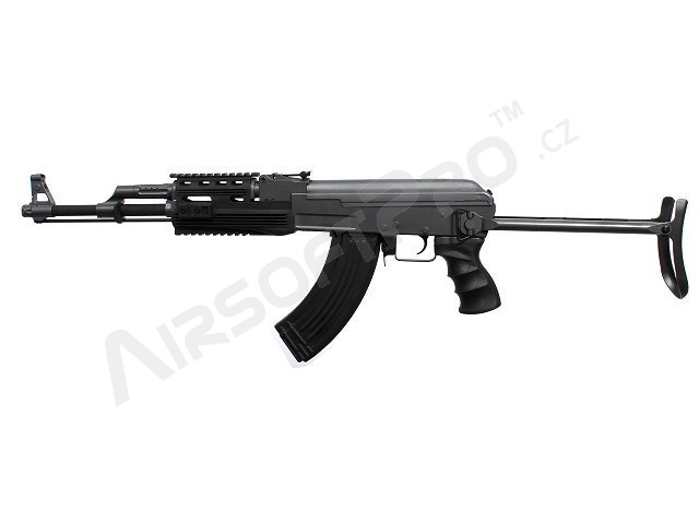 Airsoft rifle AK47S (CM.028B) + HQ Li-Ion battery + HQ charger + 0,25g BBs [CYMA]