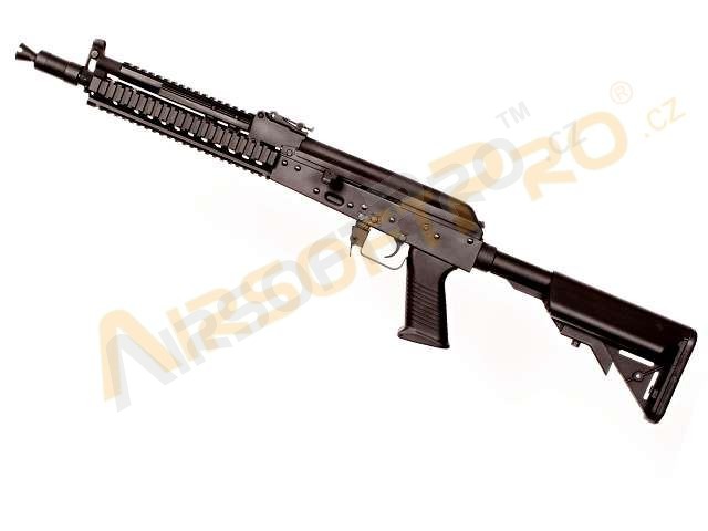 Fusil d'airsoft AK74 Tactical, entièrement métallique (CM.040I) - noir [CYMA]