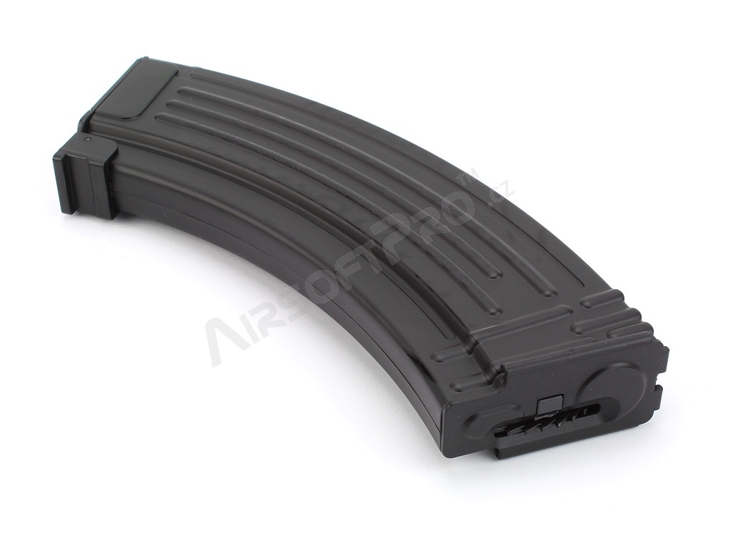 Chargeur Hi-Cap en plastique pour la série AK - 450 cartouches - noir [CYMA]