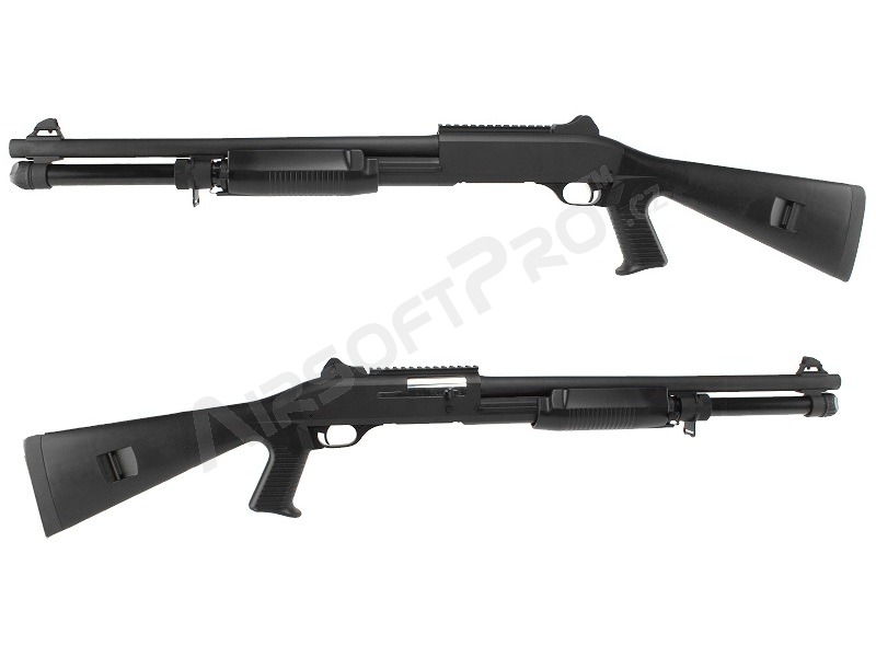Airsoft shotgun M1014 with the solid ABS stock, long, METAL (CM.370M) [CYMA]