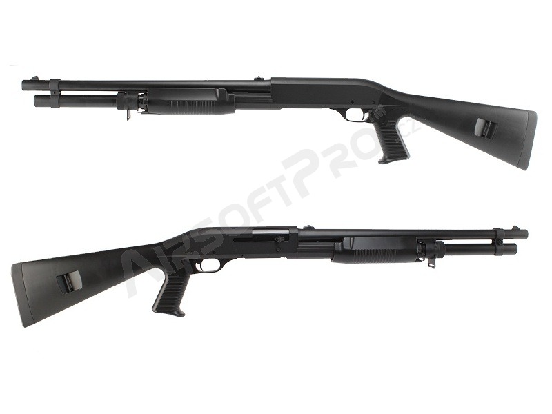 Airsoft shotgun M3 Super 90 with the solid ABS stock, long (CM.360L) [CYMA]