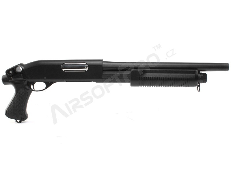 Fusil de chasse airsoft M870, sans crosse, court, métal (CM.351M) [CYMA]
