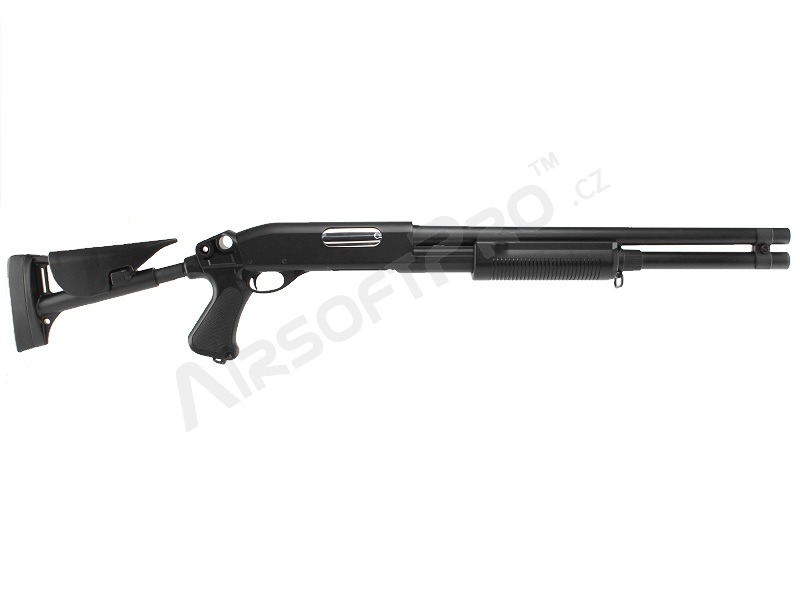 Airsoft shotgun M870 with the tactical NYLON stock, long, METAL (CM.353LMN) [CYMA]