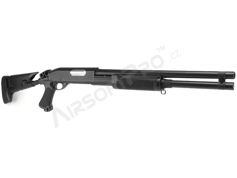 Airsoft shotgun M870 with the tactical NYLON stock, long, METAL (CM.353LMN) [CYMA]