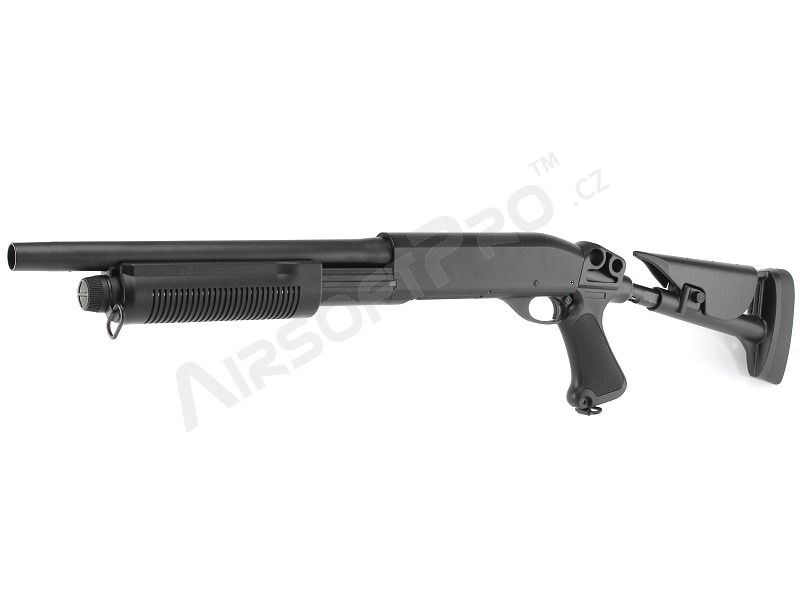 Airsoft shotgun M870 with the tactical ABS stock, short, METAL (CM.353M) [CYMA]