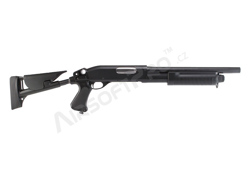 Airsoft shotgun M870 with the tactical ABS stock, short, METAL (CM.353M) [CYMA]