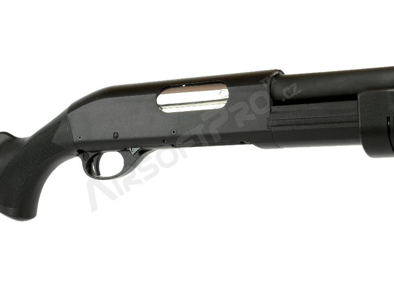 Fusil de chasse airsoft M870 avec la crosse solide en ABS, long, METAL (CM.350LM) [CYMA]