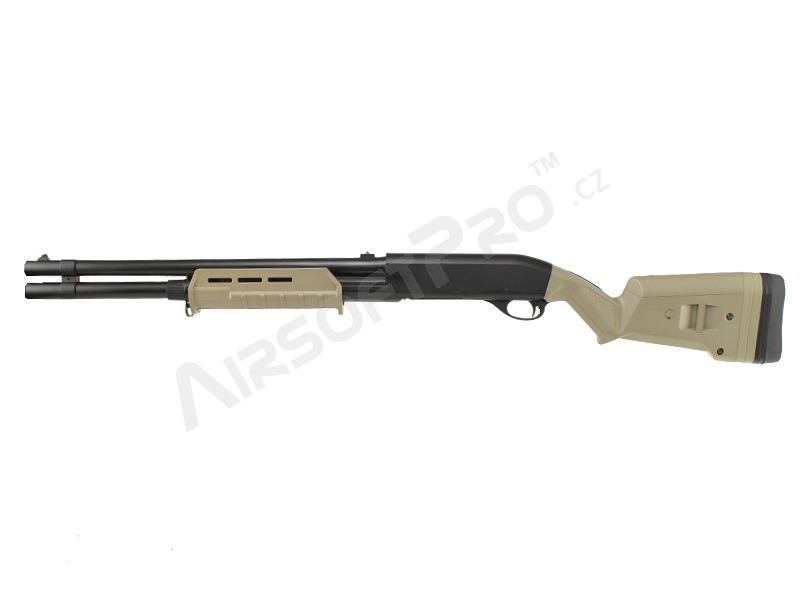 Fusil de chasse Airsoft M870, long, ABS (CM.355L) - TAN [CYMA]