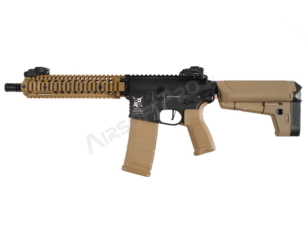 Airsoft rifle AR15 MK18 Alpha Full metal - TAN/Black [Delta Armory]