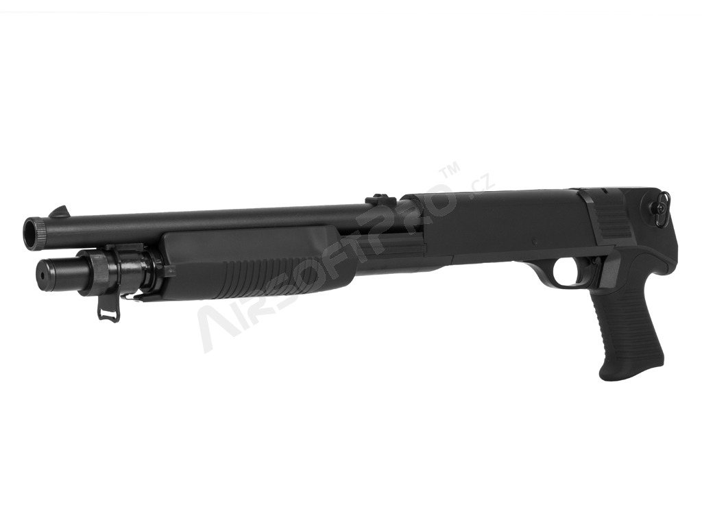 Shotgun M3 Super 90 (M56B) + 6 cartridges + 1kg BBs + shotgun bag [Double Eagle]