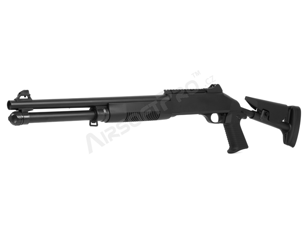 Fusil de chasse M4 Super 90 (M56DL) 6 cartouches 1kg BBs VectorOptics red dot [Double Eagle]