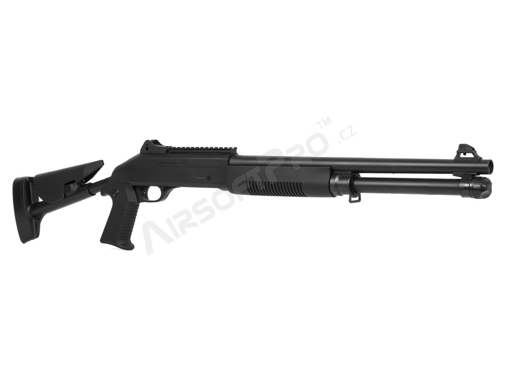 Fusil de chasse M4 Super 90 (M56DL) 6 cartouches 1kg BBs VectorOptics red dot [Double Eagle]