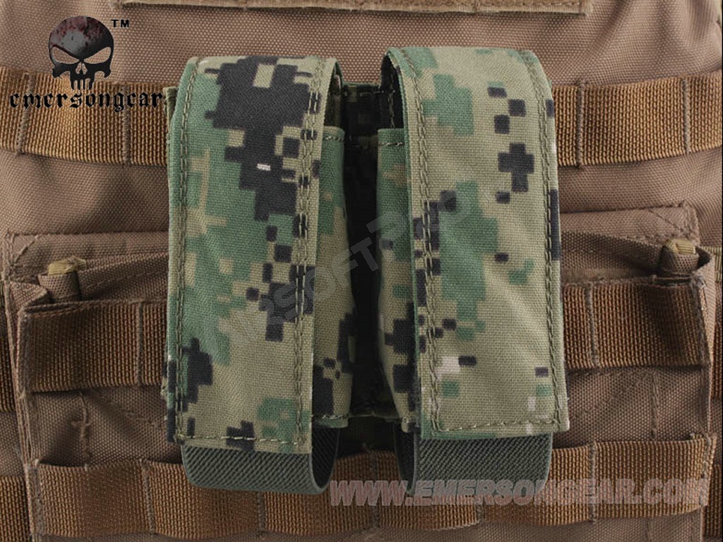 LBT Style 40mm grenade Double Pouch - AOR2 [EmersonGear]
