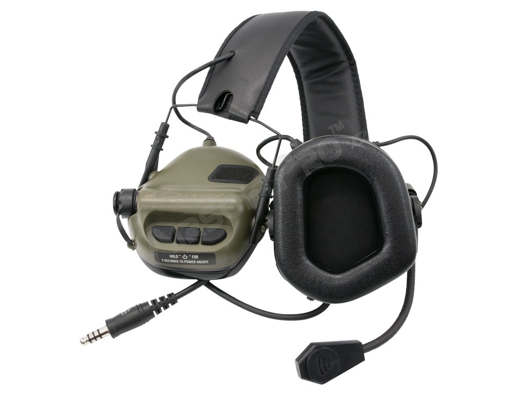Electronic Hearing Protector M32 with microphone - FG [EARMOR]