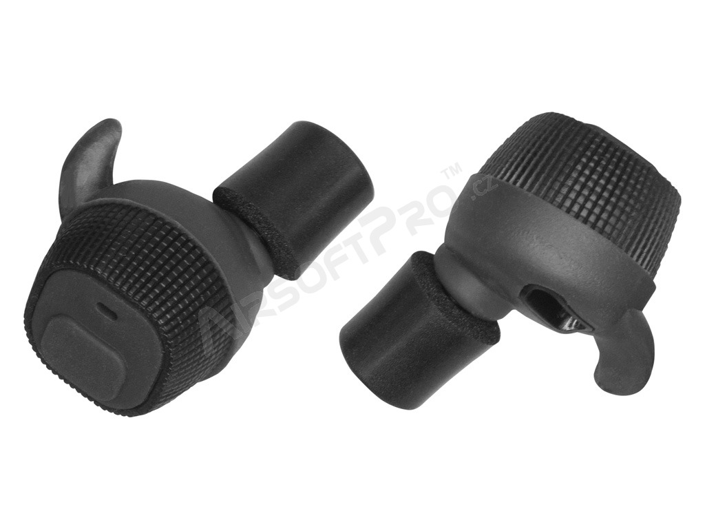 M20 - Electronic Noise Reduction Earplug - Black [EARMOR]