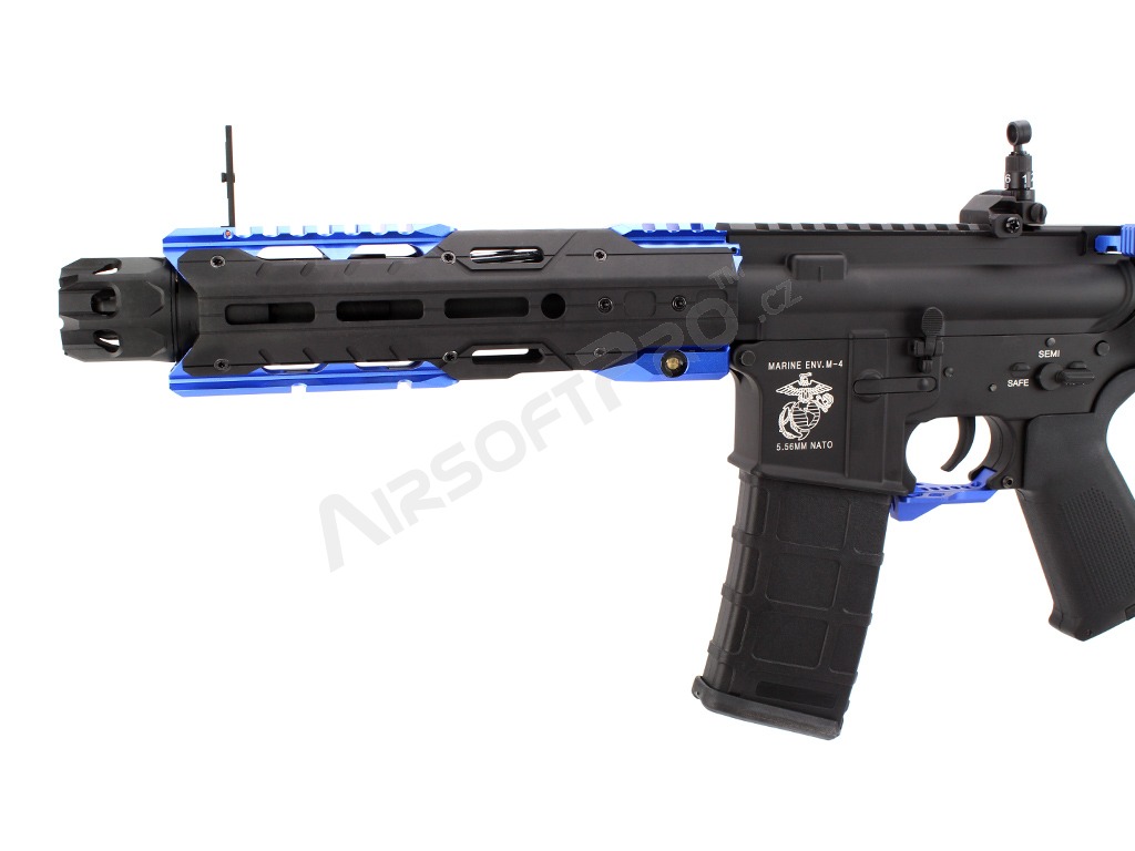 Airsoftová zbraň EC-337 M-LOK - modrá [E&C]