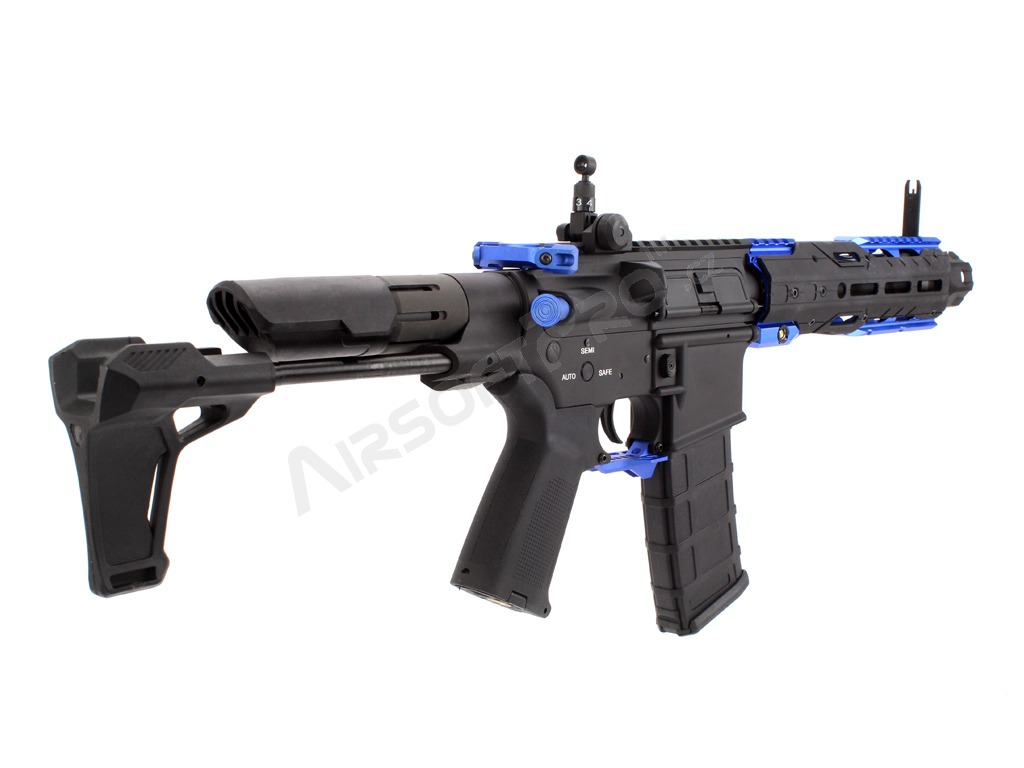 Airsoftová zbraň EC-337 M-LOK - modrá [E&C]