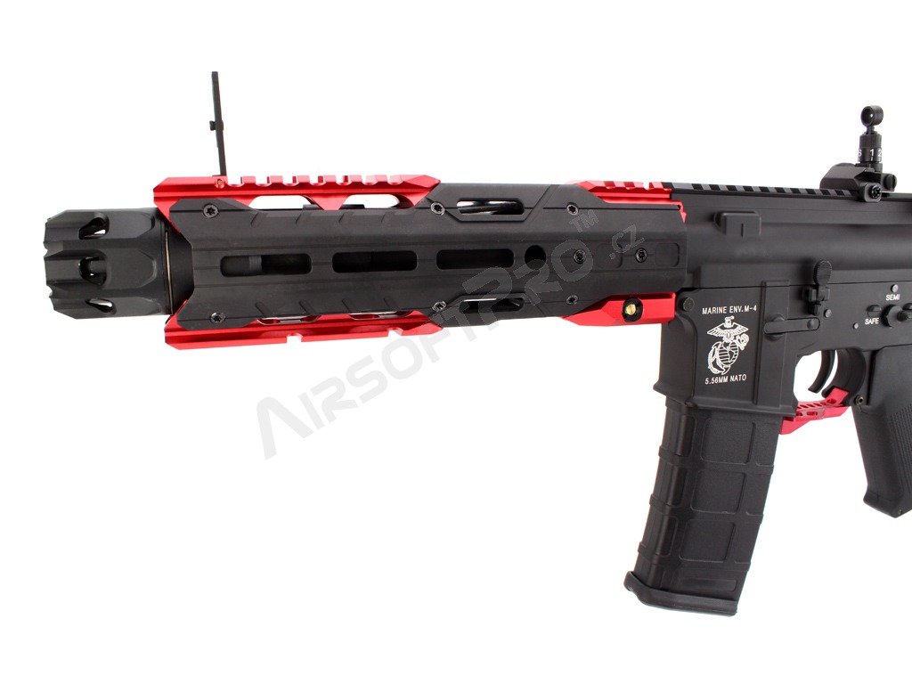Airsoftová zbraň EC-337 M-LOK - červená [E&C]