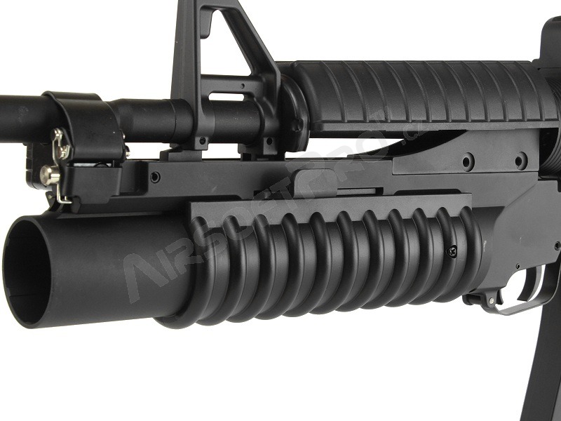 Fusil airsoft M4 A1 avec lanceur de grenade M203 - noir (EC-701) [E&C]