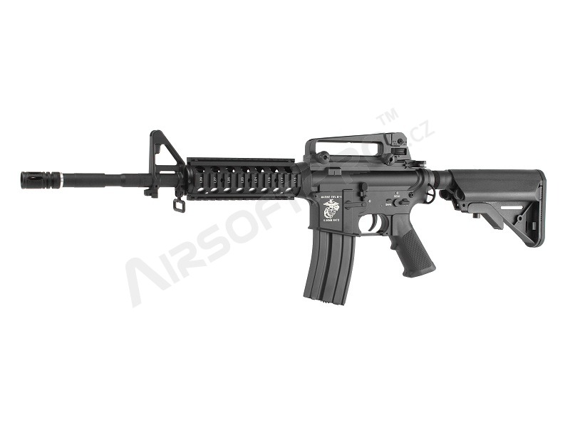 Airsoft rifle M4 R.I.S with the QD gearbox v 1.5 - black (EC-308) [E&C]