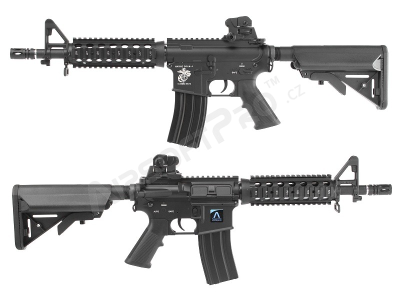 Airsoft rifle M4 RIS CQB - black (EC-302) [E&C]