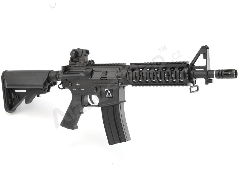 Airsoft rifle M4 RIS CQB - black (EC-302) [E&C]
