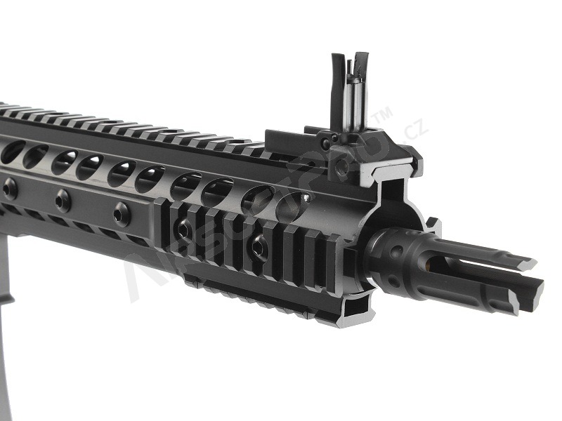 Airsoft rifle SR16-E3 URX3 10”with accessories - black (EC-317P) [E&C]