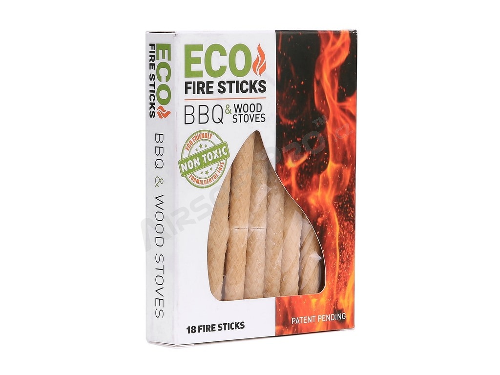 Ekologický podpalovač - tyčinky, 18 ks [ECO Fire]